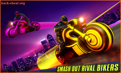 Light Bike Stunt Racing Game screenshot