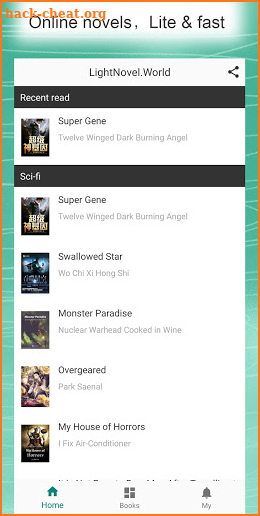 Light Novel.World - free & lite novel reader screenshot