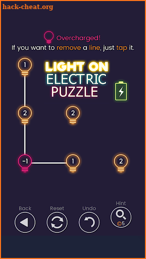 Light On Electric Puzzle screenshot