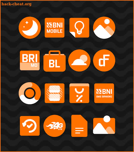 Light Orange - Icon Pack screenshot