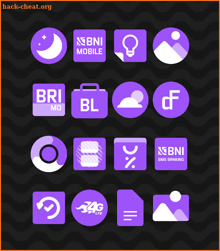 Light Purple - Icon Pack screenshot