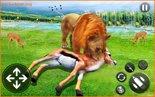 Light Robot Speed Hero Animal Hunting Mission screenshot