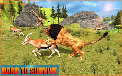 Light Robot Speed Hero Animal Hunting Mission screenshot