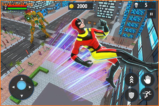 Light Speed Robot Hero: Vice Crime City Gangster screenshot