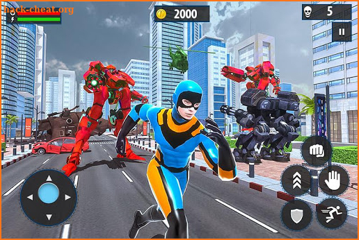 Light Speed Robot Hero: Vice Crime City Gangster screenshot