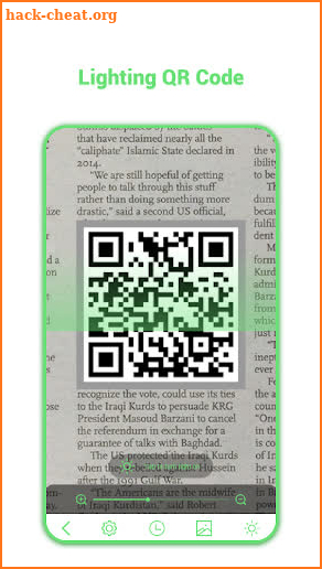 Lightning QR Code screenshot