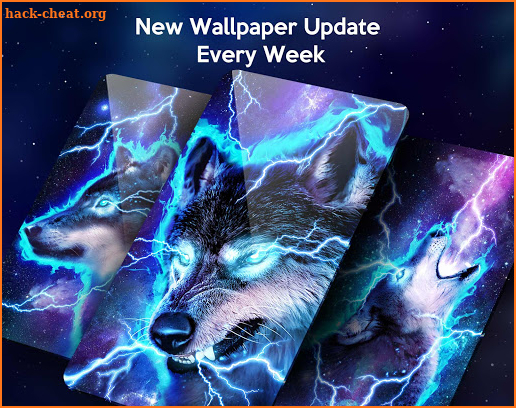 Lightning Wolf Live Wallpaper Themes screenshot