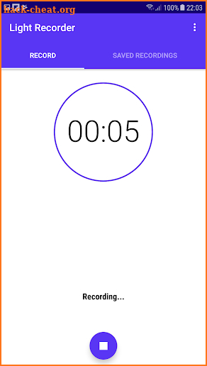 LightRecorder screenshot
