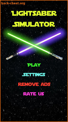 Lightsaber Simulator screenshot