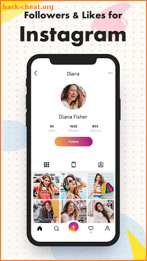 Like + Follower For Instagram screenshot