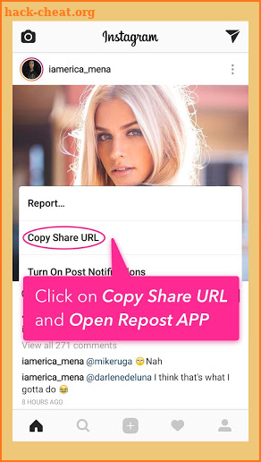 Like IG Reposter -Save and Repost for Instagram screenshot