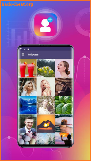 Likes and followers on Instagram screenshot