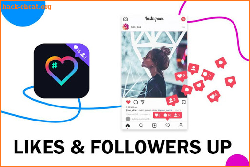 Likes & Followers Up For Instagram tags screenshot