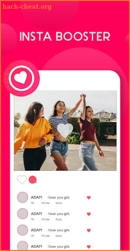 💞 Likes + Followers For Instagram Tool 💕 screenshot