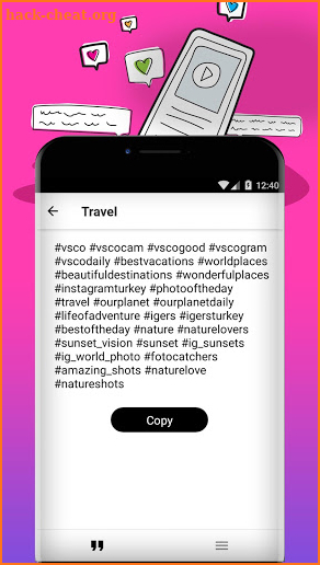 Likes for Instagram - follow hashtags screenshot