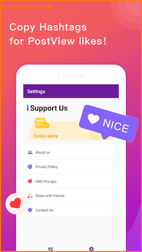 Likes - Hashtags & followers screenshot