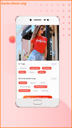 Likes UP - AI Tags to Follow screenshot