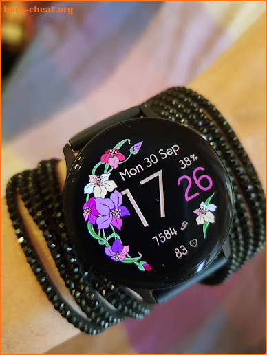 Lily Wavy Digital Watch screenshot