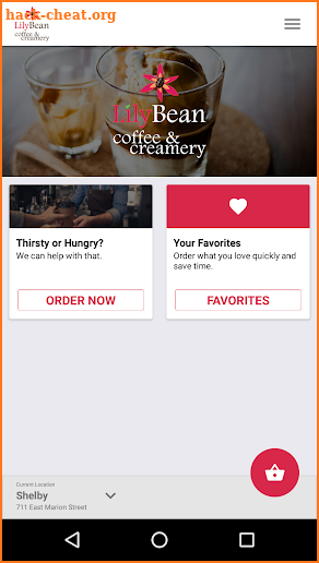 LilyBean Coffee screenshot