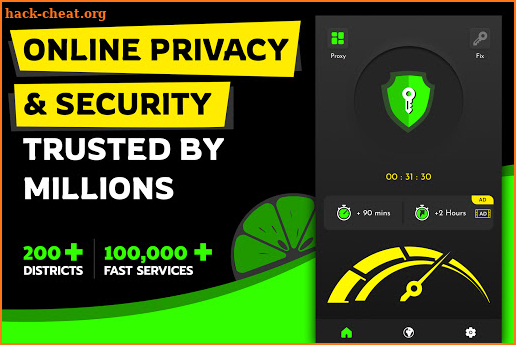 Lime VPN screenshot