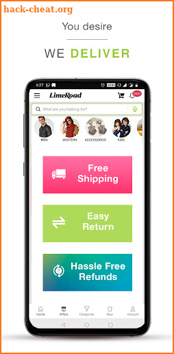 LimeRoad Shop Curated Fashion screenshot