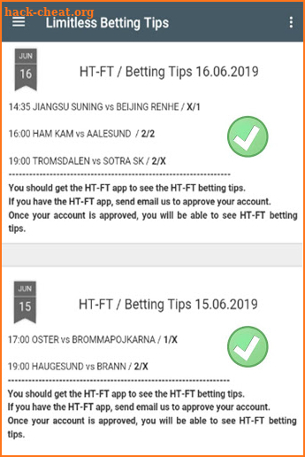 Limitless Betting Tips VİP screenshot