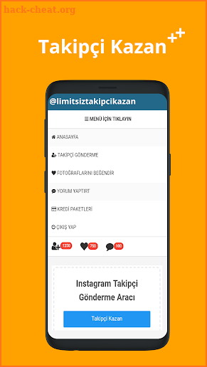 Limitsiz Takipçi Kazan screenshot