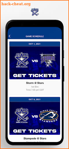 Lincoln Stars Hockey screenshot