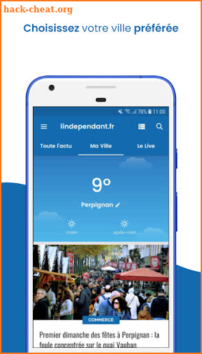 L'Indépendant screenshot