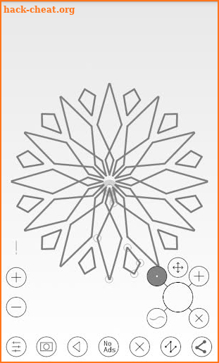 Line Art - Circular Vector Drawing App screenshot