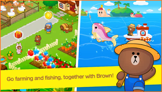 LINE BROWN FARM screenshot