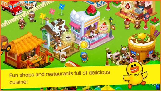 LINE BROWN FARM screenshot