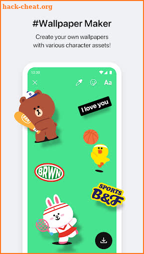 LINE FRIENDS - Wallpaper & GIF screenshot