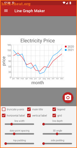 Line Graph Maker Pro screenshot