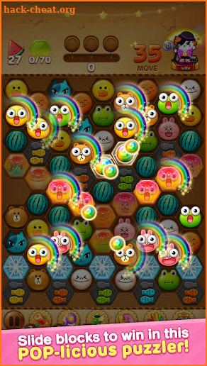 LINE POP2 screenshot