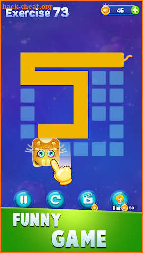 Line Puzzle: Funny Cats screenshot