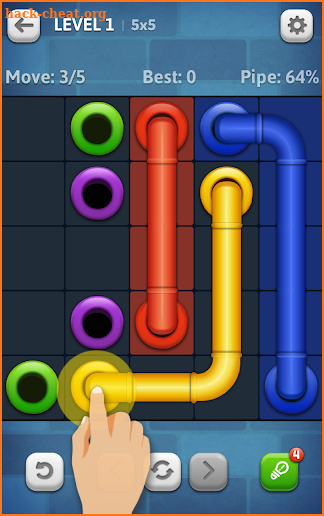 Line Puzzle: Pipe Art screenshot