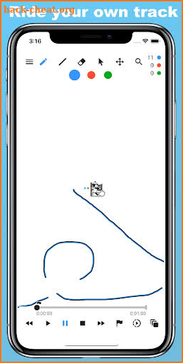 Line Rider screenshot