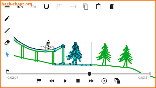 Line Rider screenshot