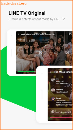 LINE TV screenshot