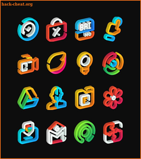 LineBula 3D - Icon Pack screenshot