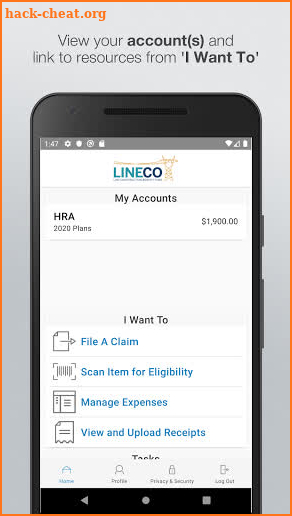 LINECO HRA screenshot