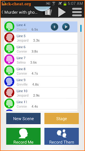 LineLearner screenshot