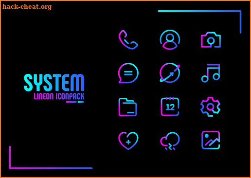 Lineon Icon Pack : LineX screenshot