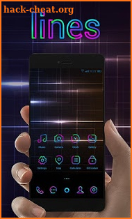 Lines GO Launcher Theme screenshot