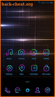 Lines GO Launcher Theme screenshot