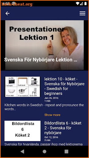 LINGOAL Learn Swedish in media screenshot