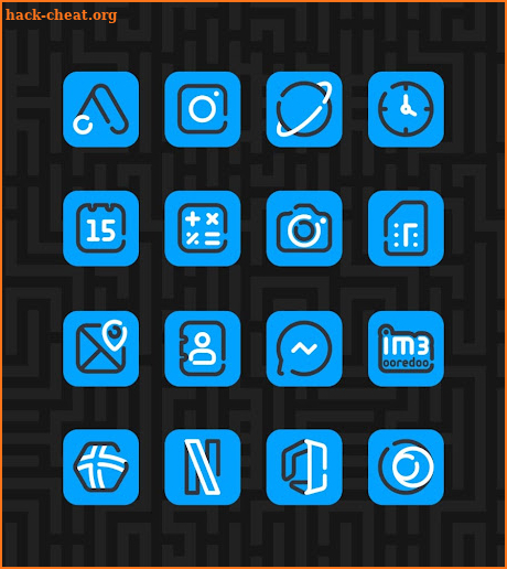 Linios Blue - Icon Pack screenshot