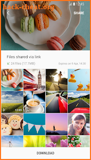 Link Sharing screenshot