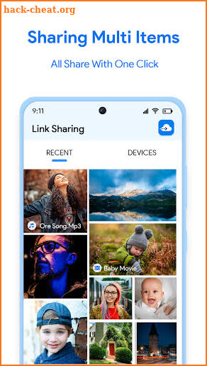 Link Sharing - File Transfer screenshot